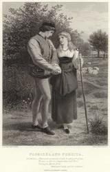 Florizel y Perdita, Cuento de Invierno, Acto IV, Escena III