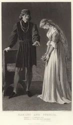 Hamlet y Ofelia, Acto III, Escena I