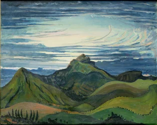 Atardecer en los Pirineos, c.1912-13