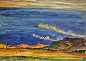 Trueno en las montañas