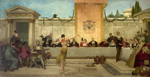 El banquete, 1882