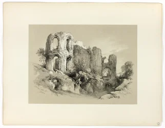 Baños romanos en Treves, de Selecciones pintorescas