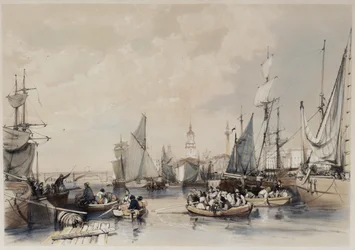 El Puerto de Londres, 1834