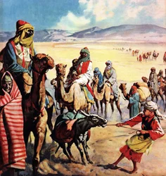 Los viajeros de las tierras bíblicas