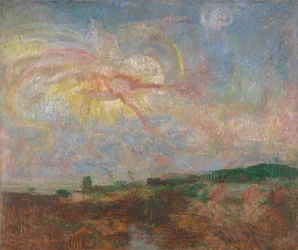 Adán y Eva expulsados del Paraíso
