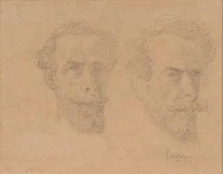 Doble autorretrato