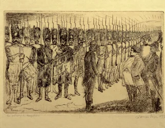 Francia, despedida de Napoleón