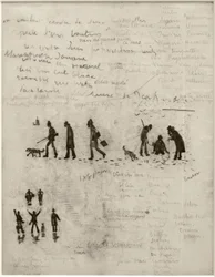 Historia sin palabras (Cazador en invierno)