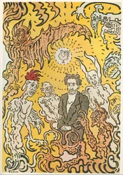 James Ensor: "Salón de los Cien". Francia