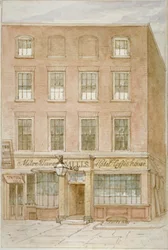 La Taberna Mitre, casa de café y hotel en Mitre Court, Fleet Street, Ciudad de Londres
