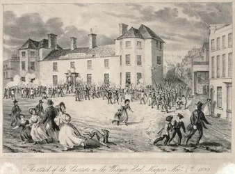 Ataque cartista al Hotel Westgate, Newport, 4 de noviembre de 1840