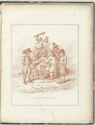Comité de Salud, 1795 El Comité de Santé (título sobre el objeto) Hollandia Regenerata (título de la serie)