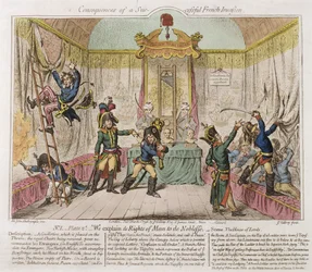 Consecuencias de una invasión francesa exitosa, o Explicamos los derechos del hombre a la nobleza