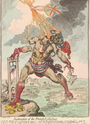 Destrucción del coloso francés