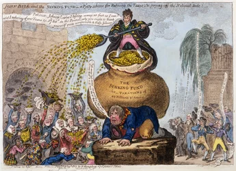 John Bull y el Fondo de Amortización - un esquema menor para reducir los impuestos y pagar la deuda nacional