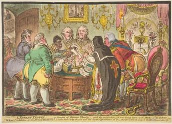 El niño encontrado: una muestra de caridad romana! o la desgracia de no haber nacido con..., 19 de mayo de 1808