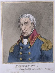 Napper Tandy (1740-1803) publicado por Hannah Humphrey en 1799