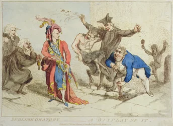 Oración Sublime: Una Exhibición de Ella, publicado por T. Harmar en 1788