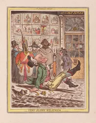 Clima muy resbaladizo, pub. 1808