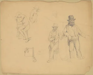 Estudios de hombres y niños