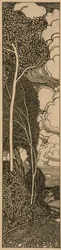 Paisaje con árboles