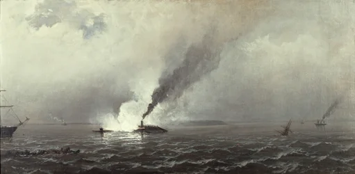 El Monitor y el Merrimac, 1874-75