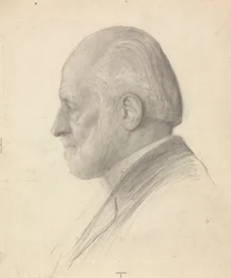 Retrato de un anciano y Retrato de una anciana