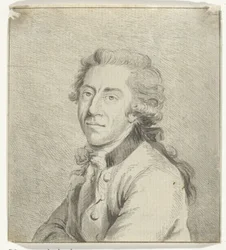 retrato, de, un, hombre