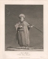 Árabe Shekh, tribu Beni Koreish