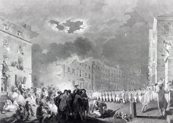 Disturbio en Broad Street, junio 1780