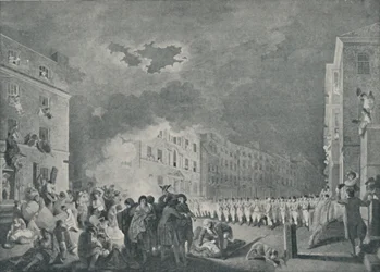 El Motín en Broad Street, 7 de junio de 1780, 1920