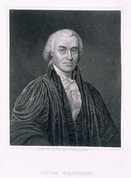 Oliver Ellsworth, grabado por E. Mackenzie