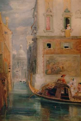 La góndola, Venecia, 1865, 1935