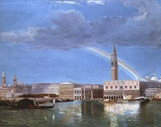 La Piazzetta y el Palacio Ducal desde el Bacino