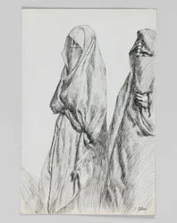 Un camino en el Monte de los Olivos, ilustración de La Vida de Nuestro Señor Jesucristo
