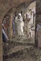 Apariciones de los Muertos en las Calles de Jerusalén, ilustración para La Vida de Cristo, c.1886-94