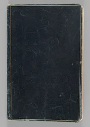 Portada de un álbum de bocetos para La vida de Nuestro Señor Jesucristo, finales de 1880