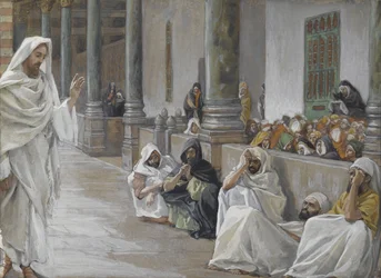 El que es de Dios oye la palabra de Dios, ilustración de La vida de nuestro Señor Jesucristo, 1886-94