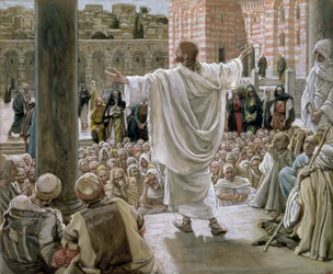 Jerusalén, Jerusalén, ilustración para La Vida de Cristo, c.1886-96