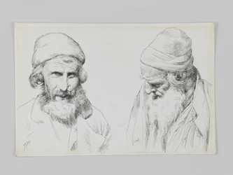 Judíos y yemenitas, Jerusalén, ilustración de La Vida de Nuestro Señor Jesucristo