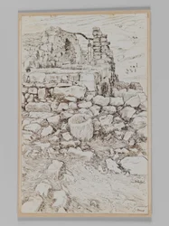 Pozo de Job, ilustración de La Vida de Nuestro Señor Jesucristo
