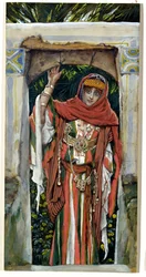 María Magdalena antes de su Conversión, ilustración para La Vida de Cristo, c.1886-96