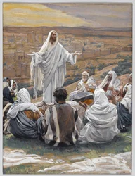 Pater Noster - El Padrenuestro, ilustración de La Vida de Cristo, c.1886-94