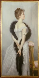 Retrato de la Vizcondesa de Montmorand, 1889