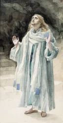 San Juan Evangelista, ilustración de La Vida de Cristo, c.1886-94