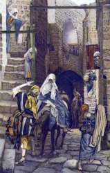 San José busca alojamiento en Belén (La vida de nuestro Señor Jesucristo)