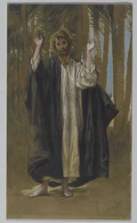 San Simón, ilustración de La vida de nuestro Señor Jesucristo