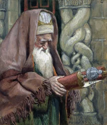 Simeón, ilustración para La Vida de Cristo, c.1886-94