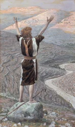 La Voz en el Desierto, ilustración para La Vida de Cristo, c.1886-96