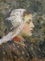 Retrato de Katje